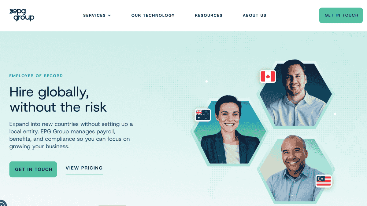 epg group homepage to hire eor globally 