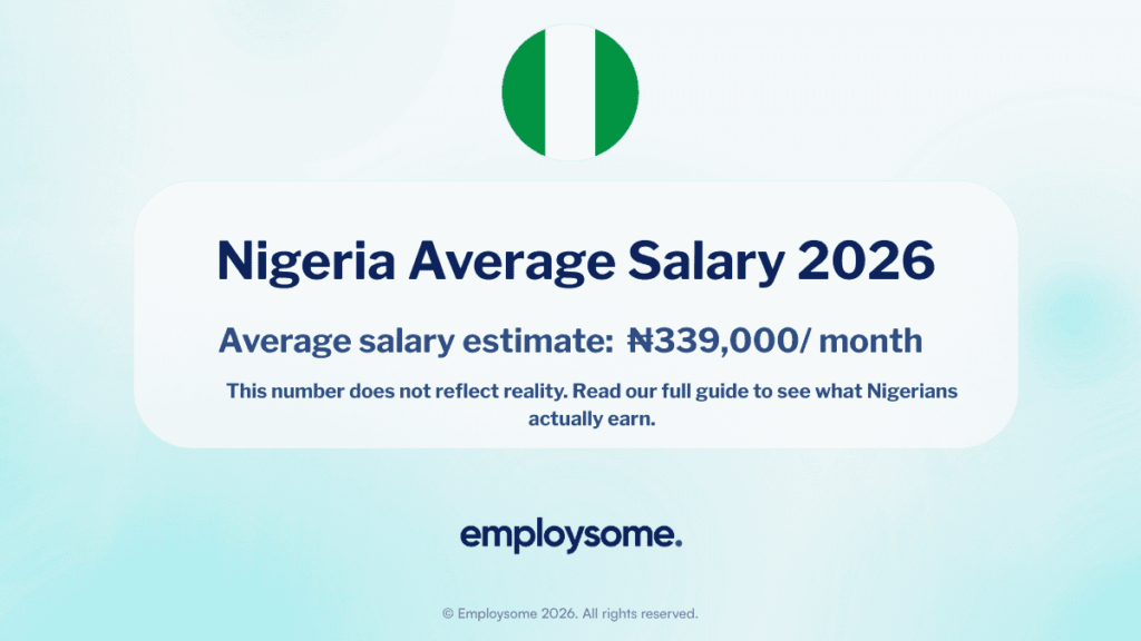 Average Salary in Nigeria (2026): What People Actually Earn
