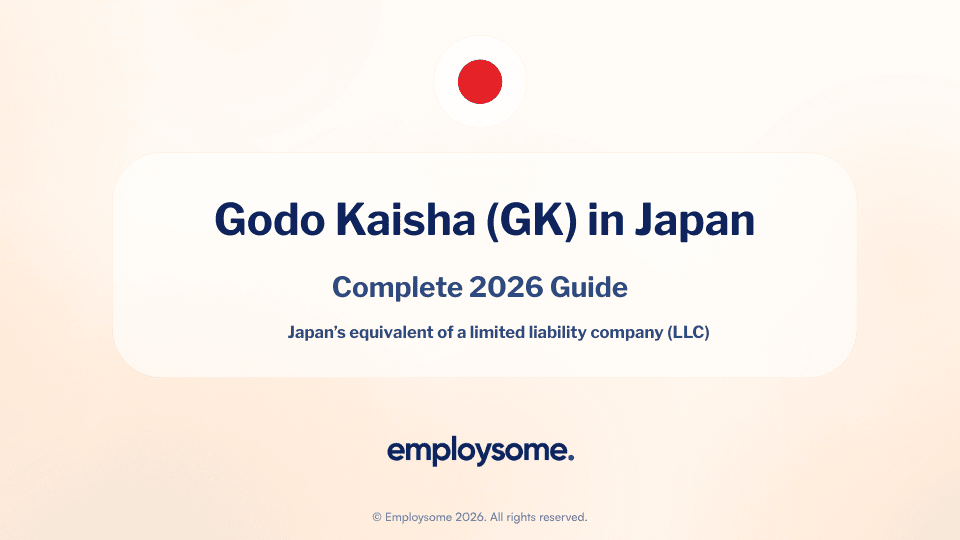 Godo Kaisha (GK) in Japan: Formation, Costs, Taxation