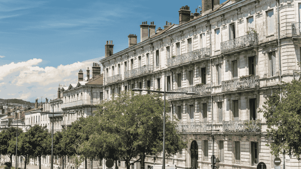 Valencia spain picture of city street