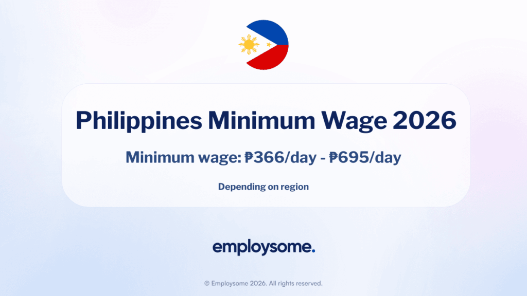 Philippines Minimum Wage 2026