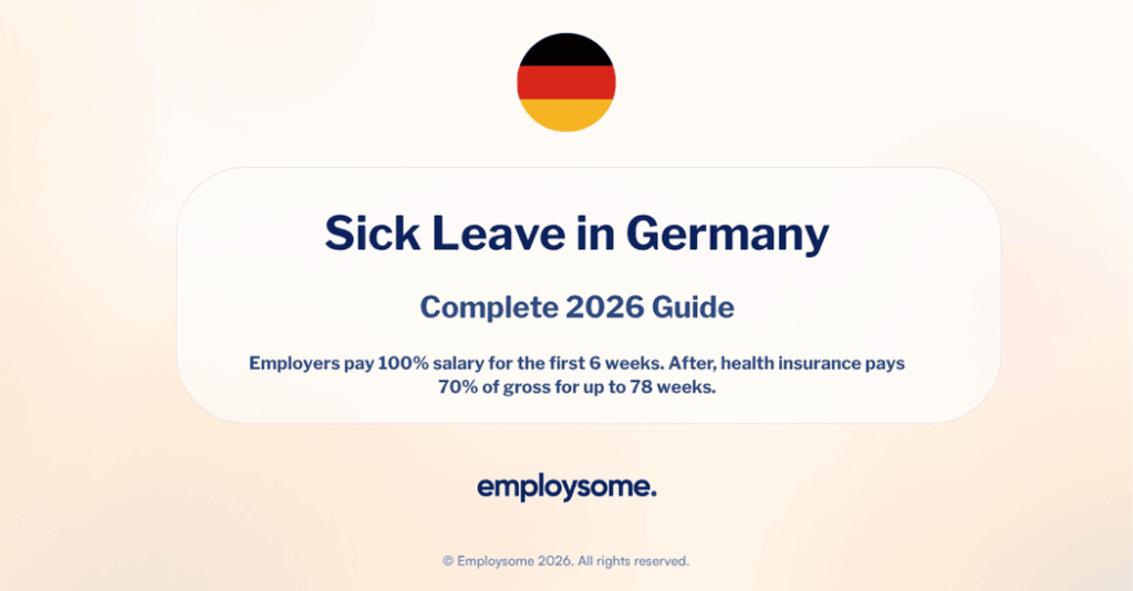 Sick leave guide in Germany 2026