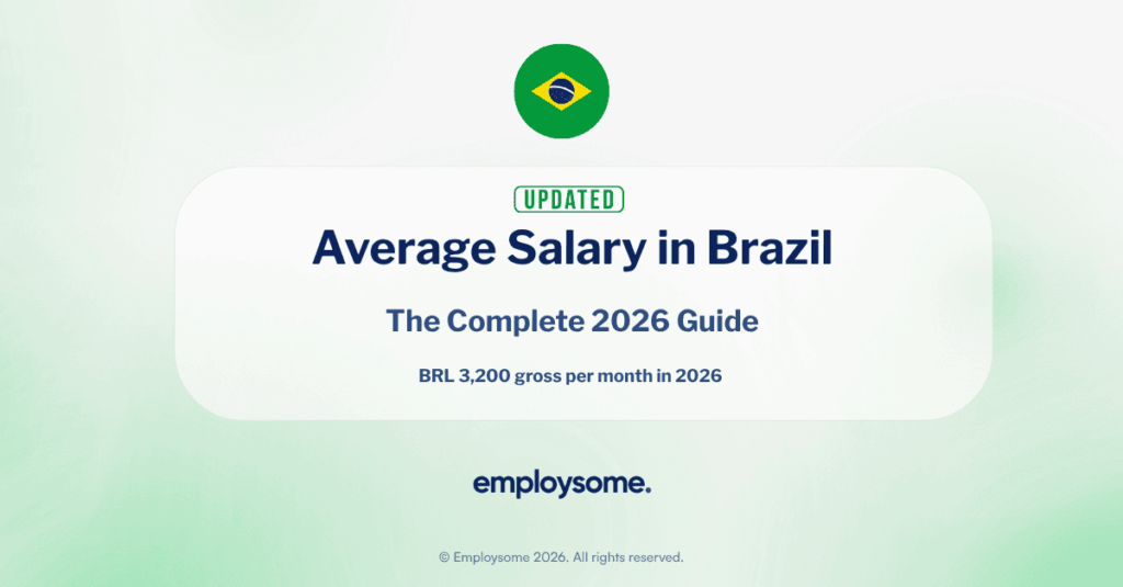 Average Salary in Brazil 2026: By Sector, City & Employer Cost