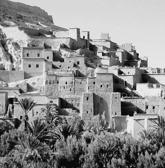 morocco picture of old town