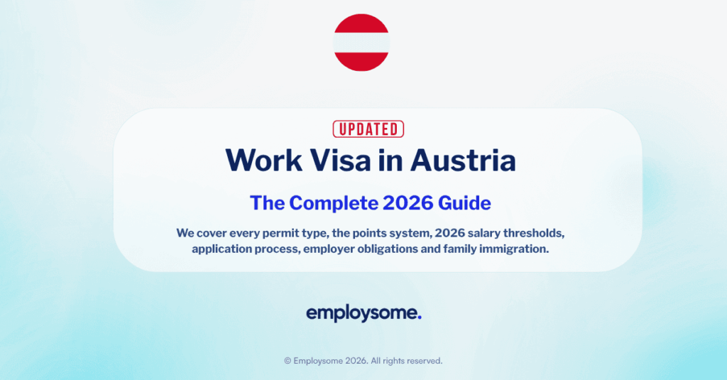 Work Visa in Austria 2026: Red-White-Red Card & EU Blue Card