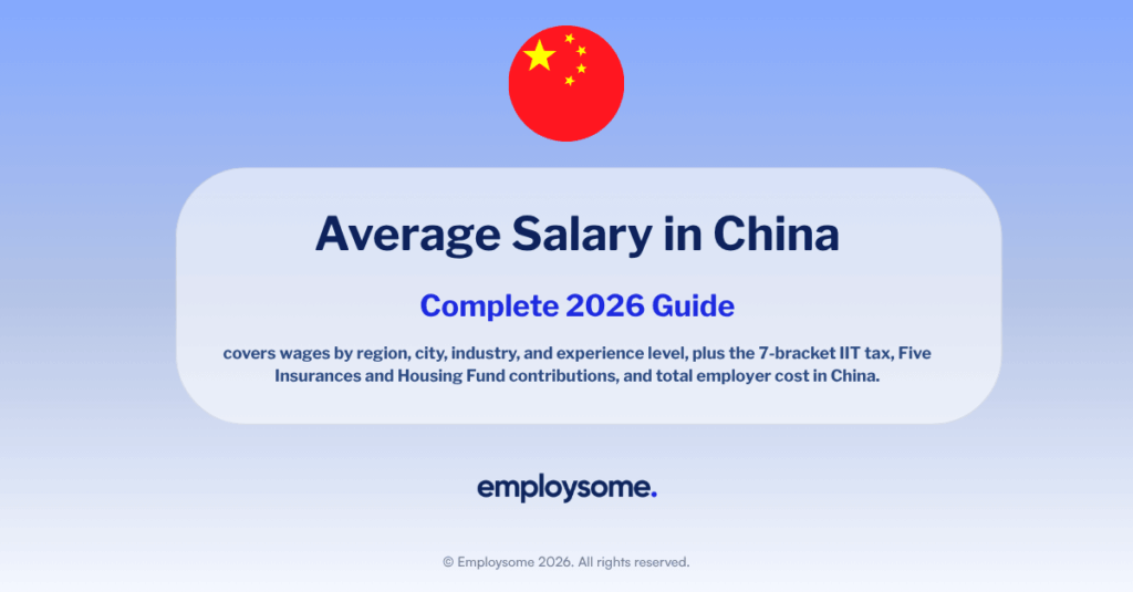 Average Salary in China 2026: Complete Employer Guide
