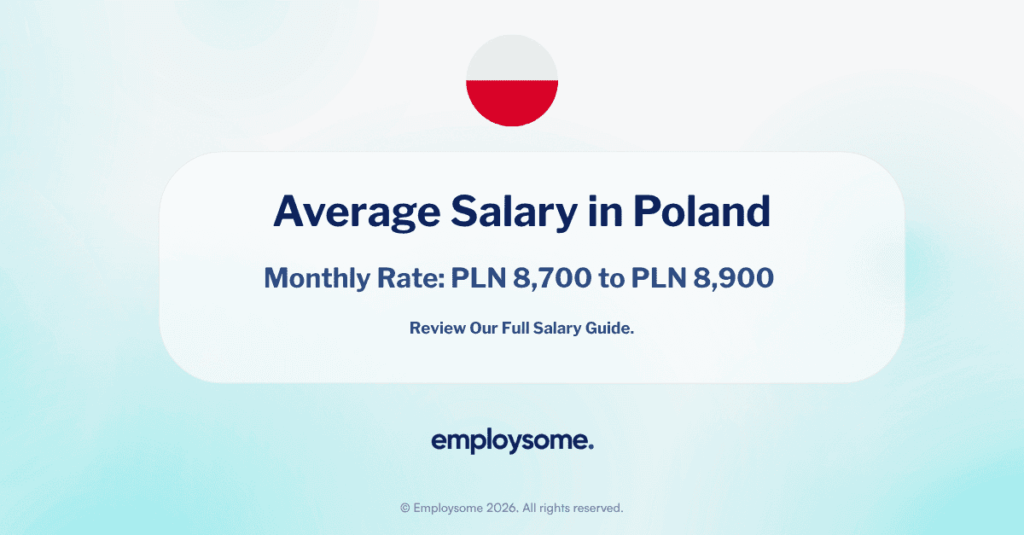 Average Salary in Poland 2026: What Employers Pay