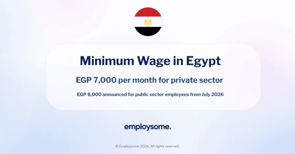 egypt minimum wage guide 2026