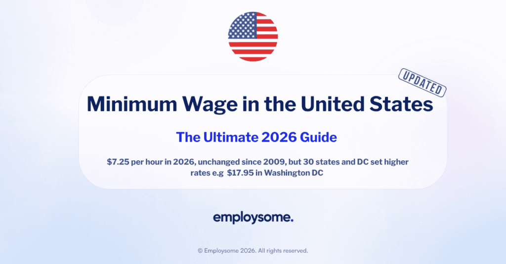 Minimum Wage in the United States 2026: All Rates Explained