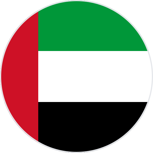 UAE Flag round