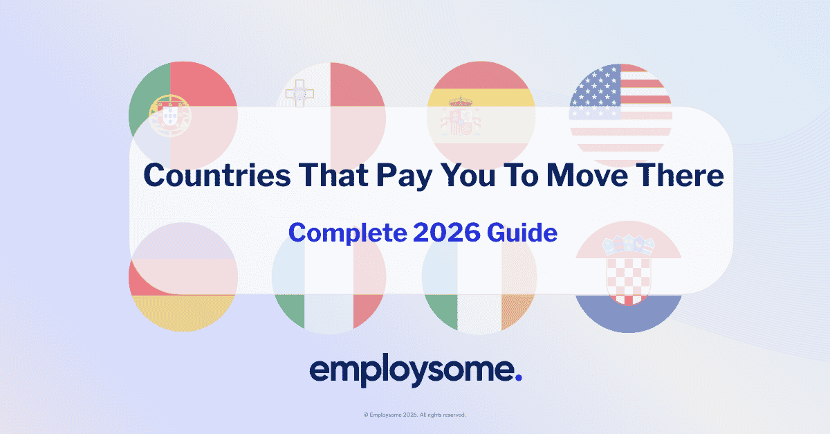 Move There Countries That Pay You to Move There: The Top 18 Schemes