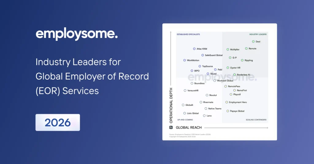 Employsome Quadrant: EOR Market Leaders (2026)