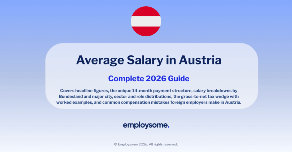Average Salary in Austria: The Complete 2026 Guide