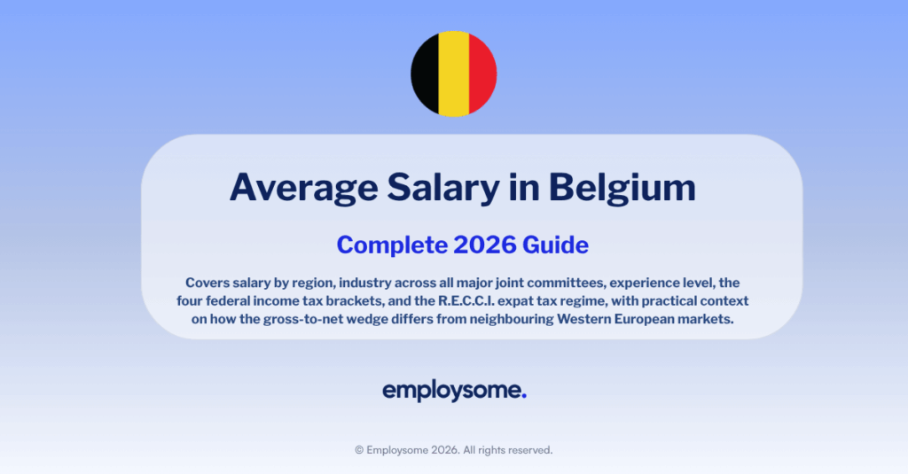Average Salary in Belgium: The Complete 2026 Guide
