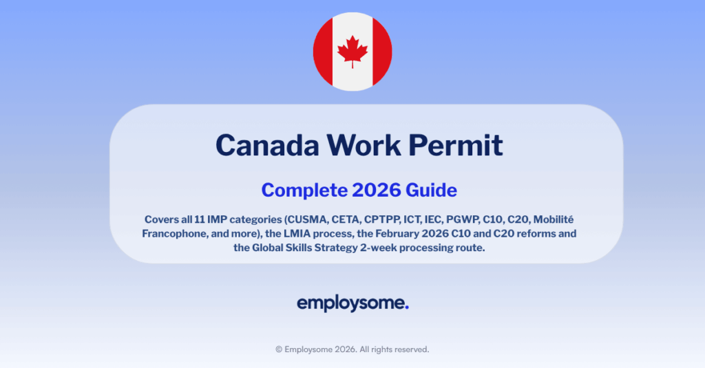 Canada Work Permit 2026: TFWP, LMIA-Exempt IMP & Guide