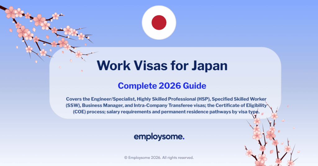 Work Visa for Japan: The Complete 2026 Guide