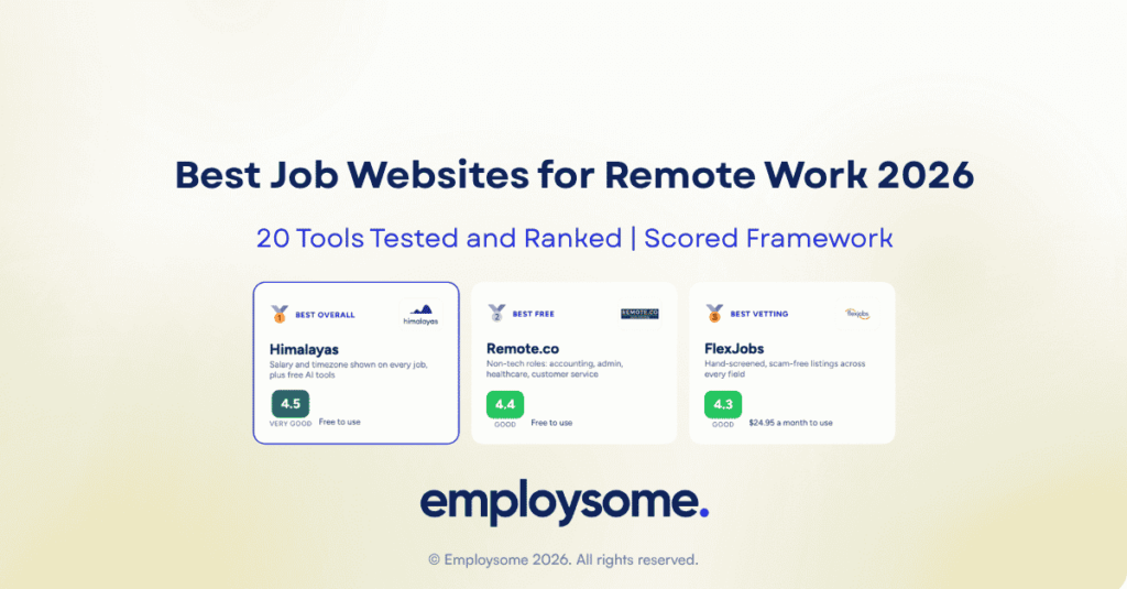 Web Jobs Remote What Are the Best Job Websites for Remote Work? (2026)
